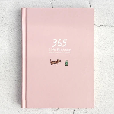 Notebook 365 Planner Kawaii A5 Weekly Monthly Daily Diary Planner