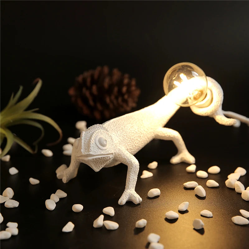 Chameleon Lizard Desk Light Deco Light Fixtures