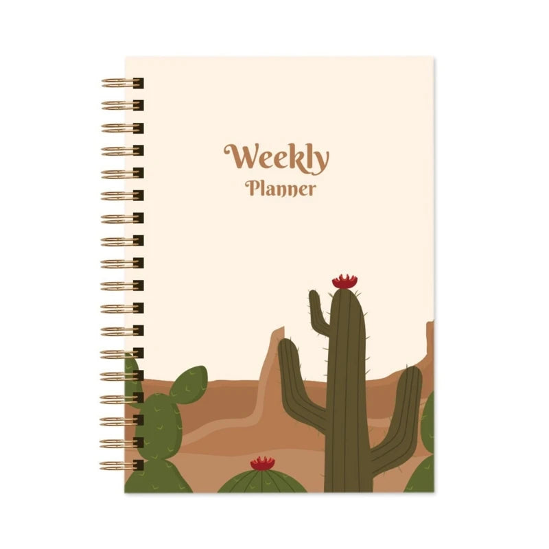 Spiral Notebook Weekly Planner