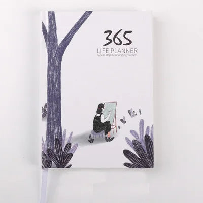 Notebook 365 Planner Kawaii A5 Weekly Monthly Daily Diary Planner