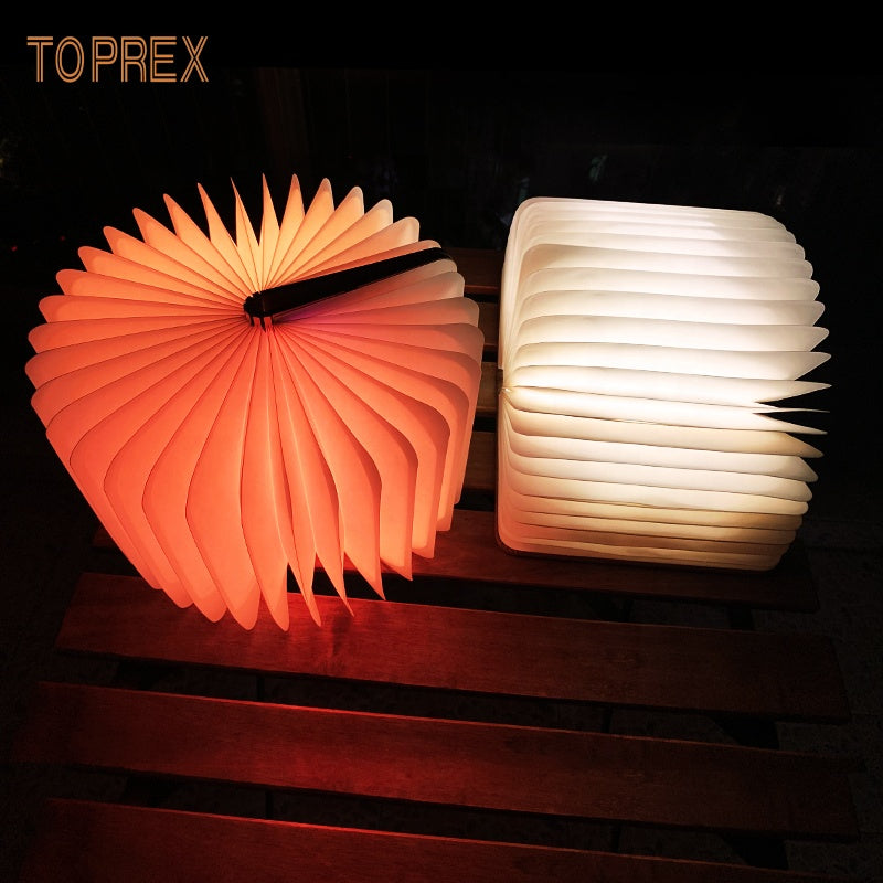 Folding Rechargeable LED Book Lamp