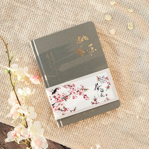 Beautiful Planner / Journal with Colorful Printed Pages Hardcover