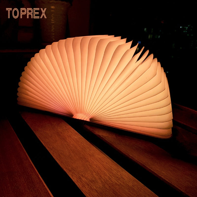 Folding Rechargeable LED Book Lamp