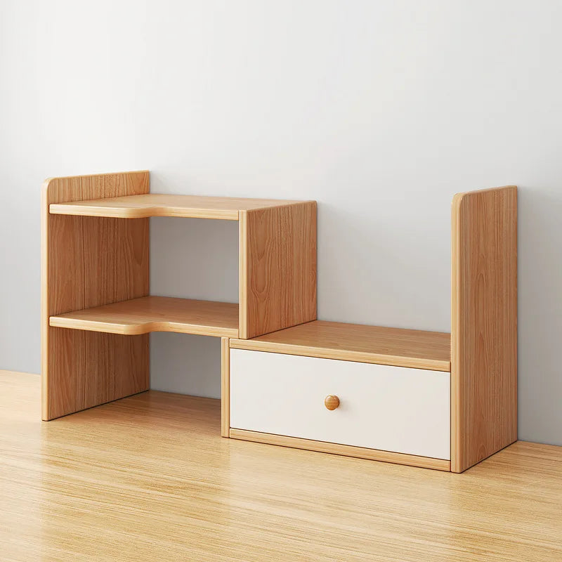 Desktop Bookshelf for Storage in Small Spaces Multi-Layer