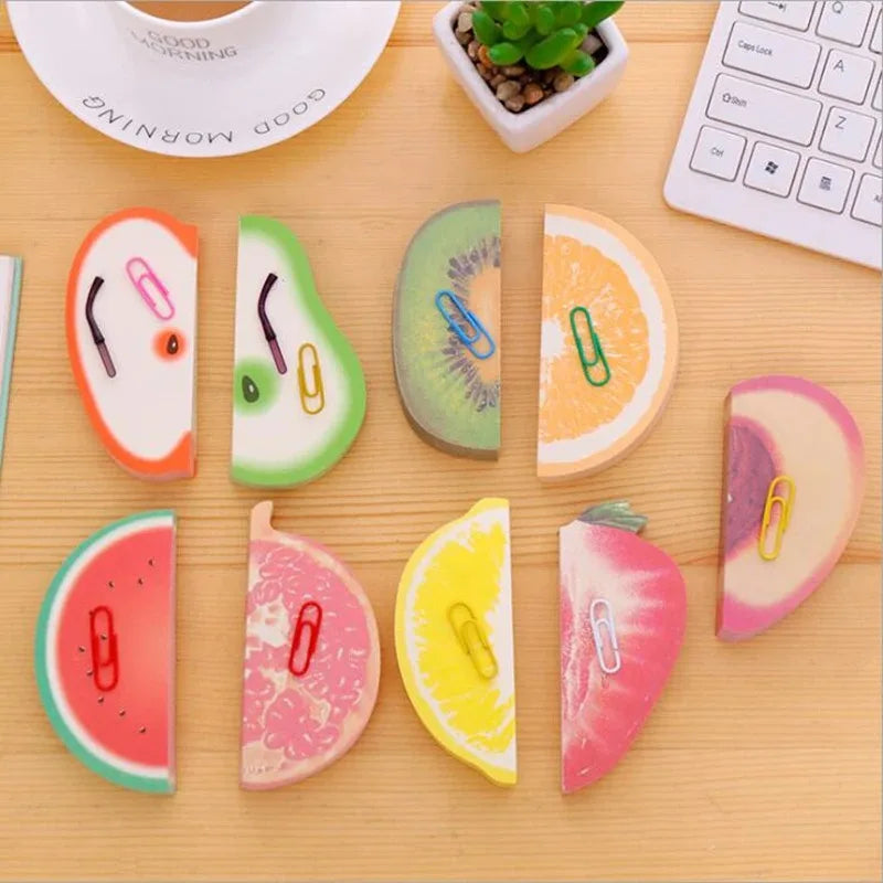 Cute Fruit  Sticky Notes Gift Office Supplies