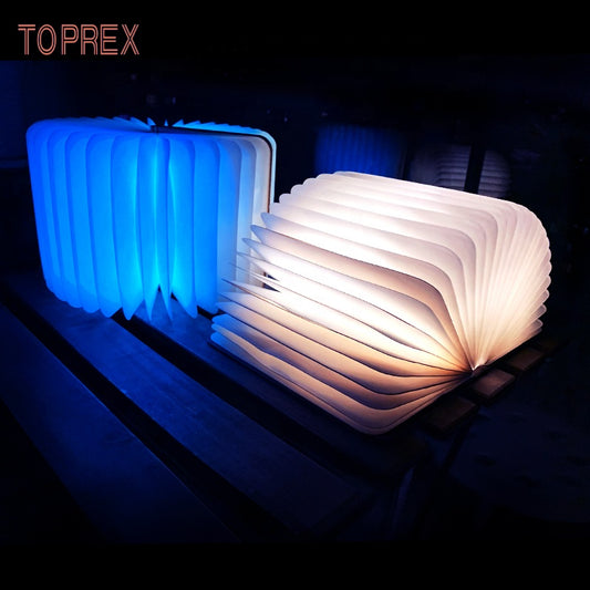 Folding Rechargeable LED Book Lamp