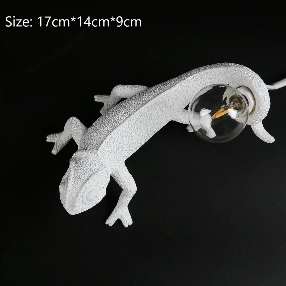 Chameleon Lizard Desk Light Deco Light Fixtures