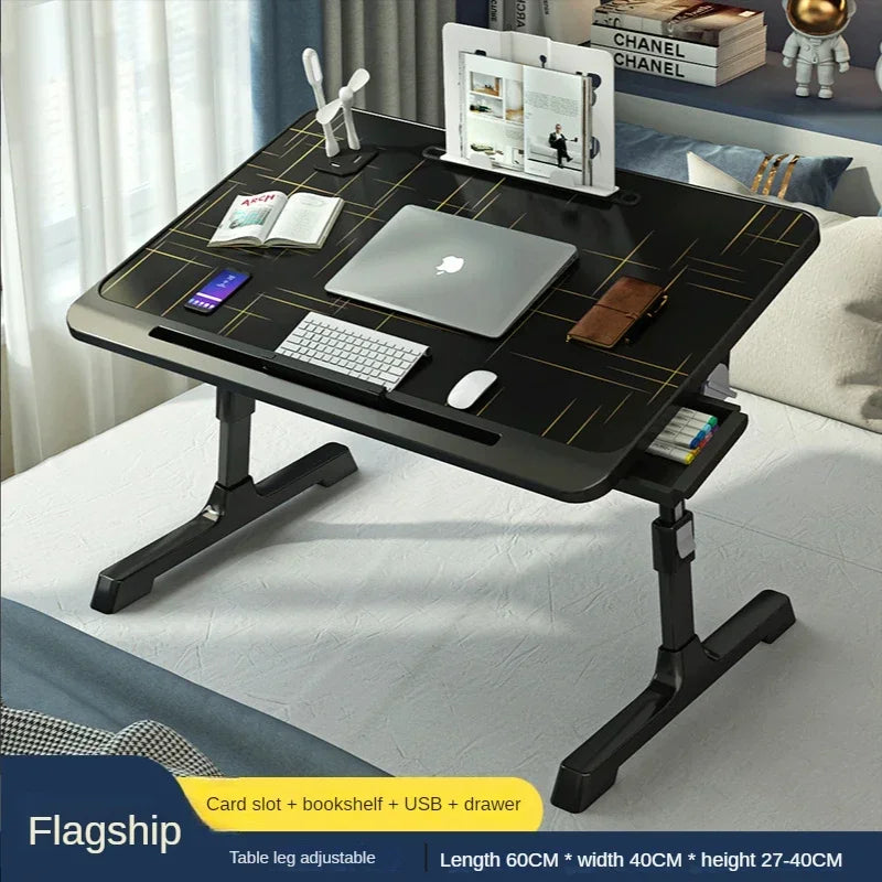 Plus-Sized Laptop Desk Foldable Bed Desk Dormitory Students Lap Desk