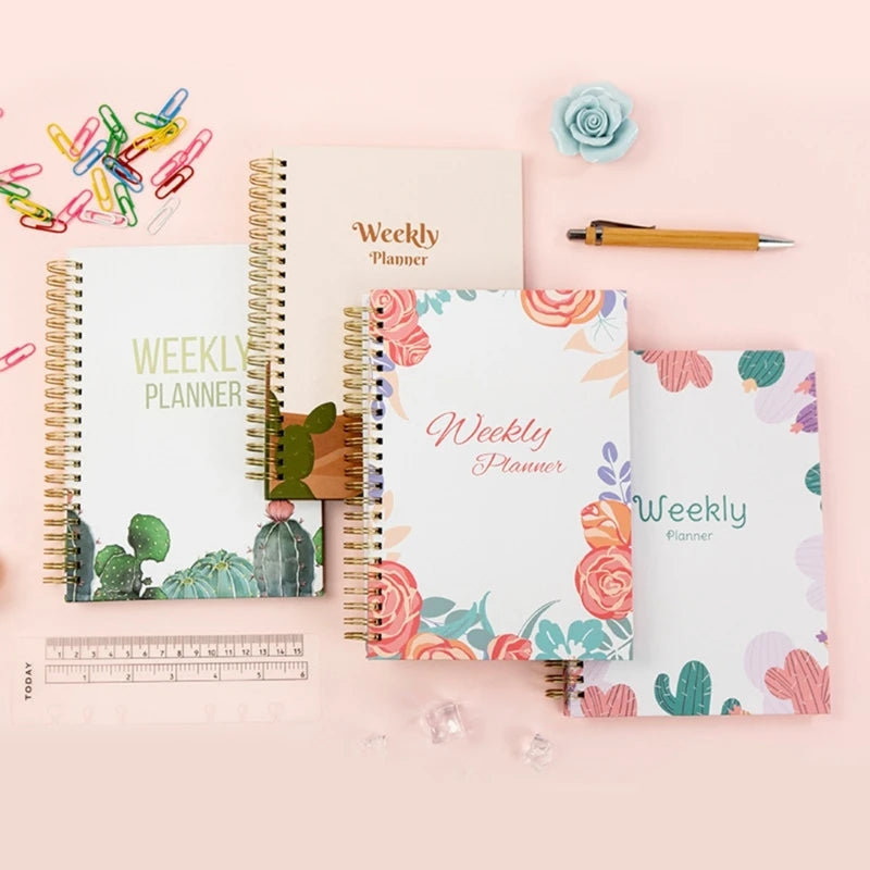 Spiral Notebook Weekly Planner