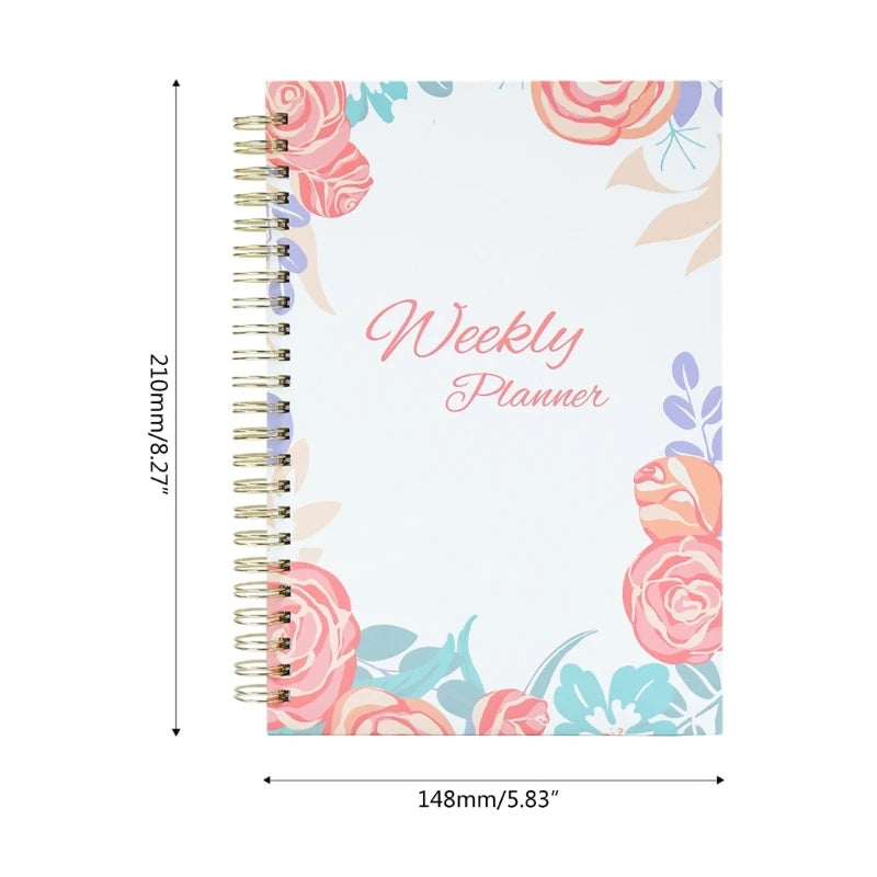 Spiral Notebook Weekly Planner