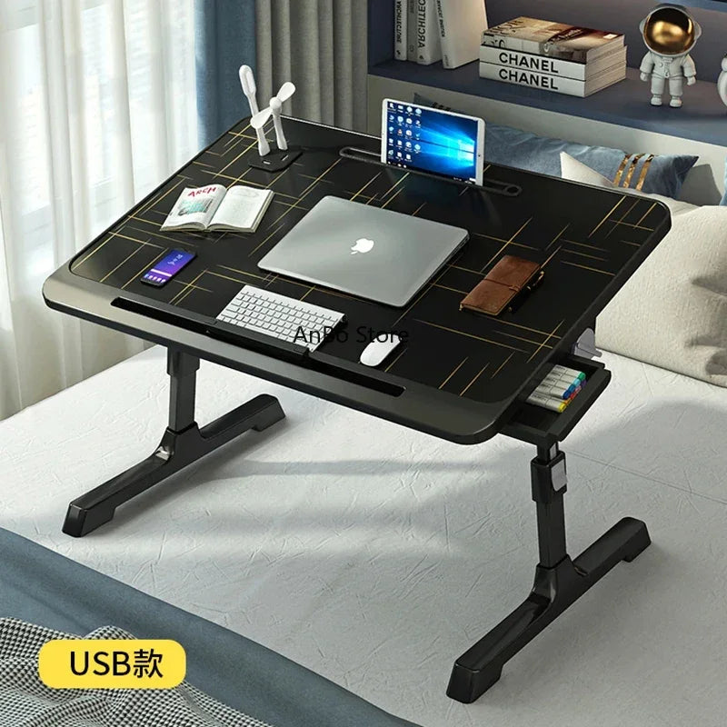 Plus-Sized Laptop Desk Foldable Bed Desk Dormitory Students Lap Desk