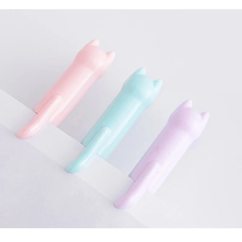 6pcs/Set Kawaii Cute Cat Gel Pen 0.38mm - Finer than Fine Tip