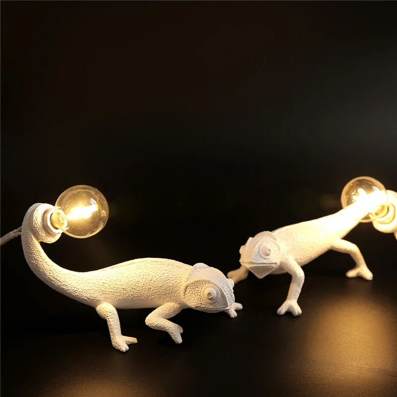 Chameleon Lizard Desk Light Deco Light Fixtures