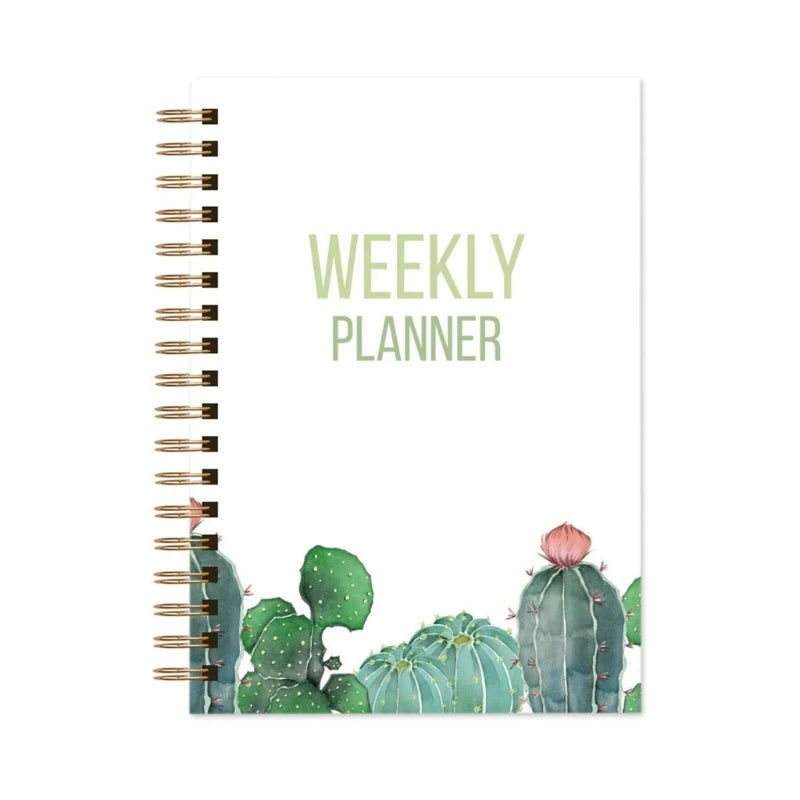 Spiral Notebook Weekly Planner