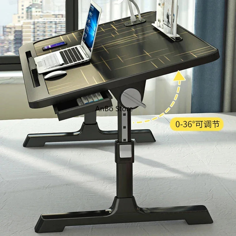 Plus-Sized Laptop Desk Foldable Bed Desk Dormitory Students Lap Desk